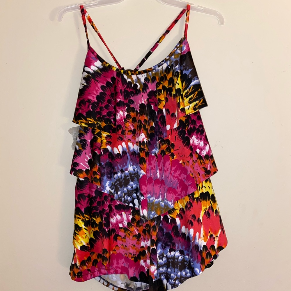 Floral Flowy Tank Top